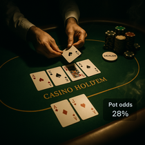 CarloSpin - Live Casino Poker - Evolution Gaming